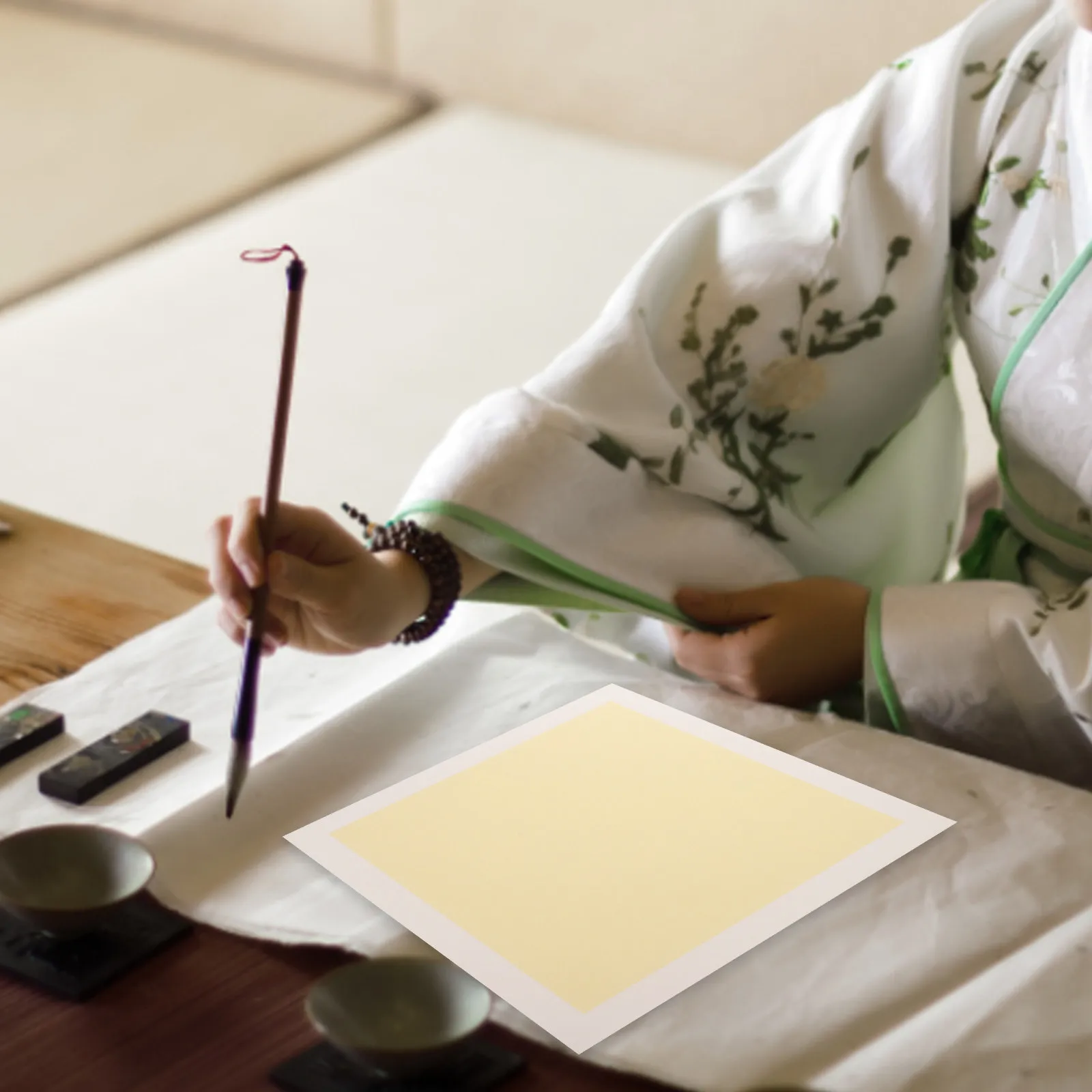 10장의 빈 슈안 종이, 필기체 서예, 한자, 수미 쓰기, 핸드 페인팅, 미술 창작, 전통 예술에 이상적
