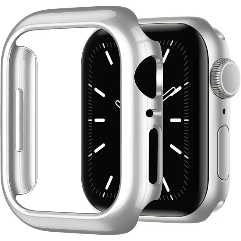 Case for Apple Watch 45mm 41mm 40mm 44mm 42mm 46mm Protective Cover Matte Hard PC Bumper Frame No Glass iWatch 10 SE 9 8 7 6 5 4 - Image 9
