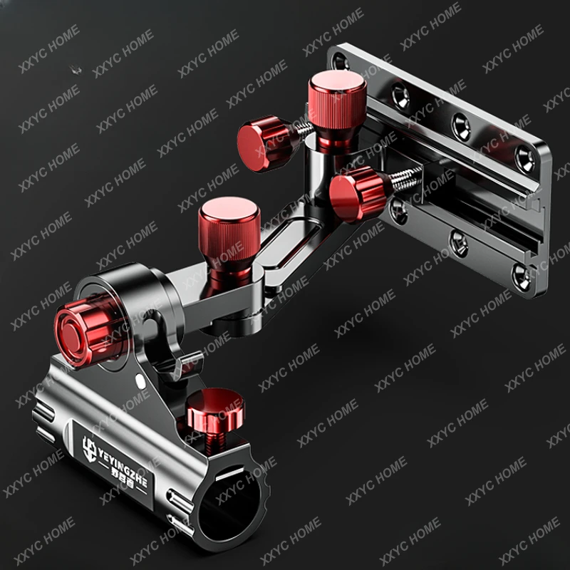 

Fishing Box Accessories Corner Fishing Rod Turret Rack Swing Arm Universal Universal Front Double Rod Bracket Holder