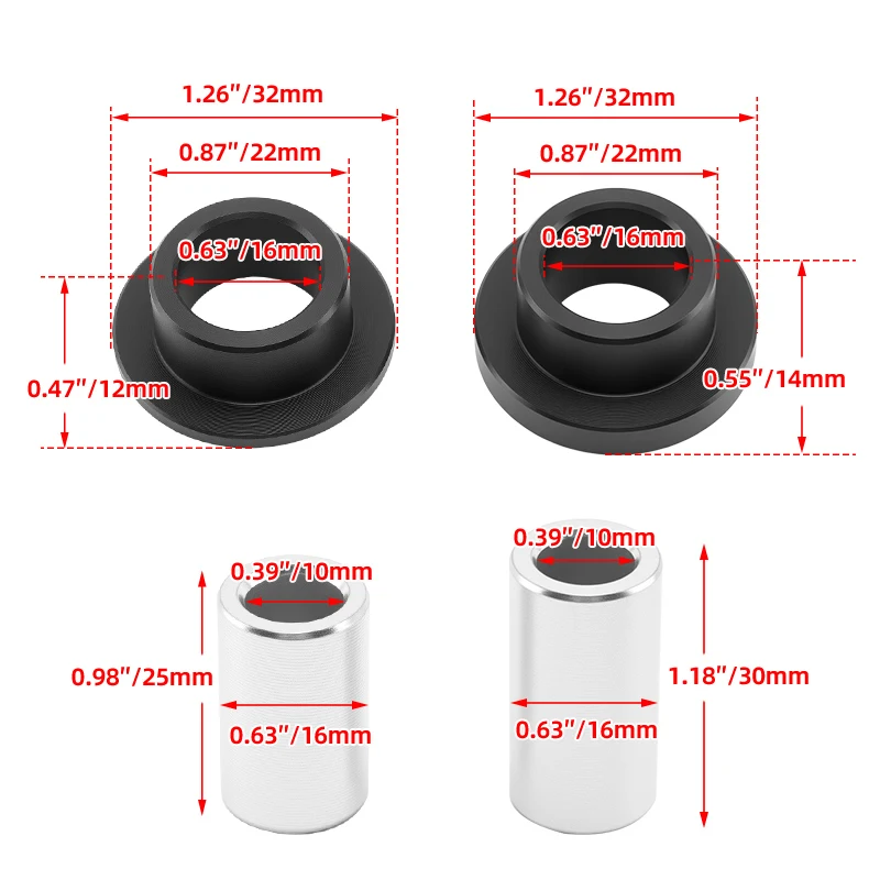 Polaris Ranger Shock Bushing Kit 6