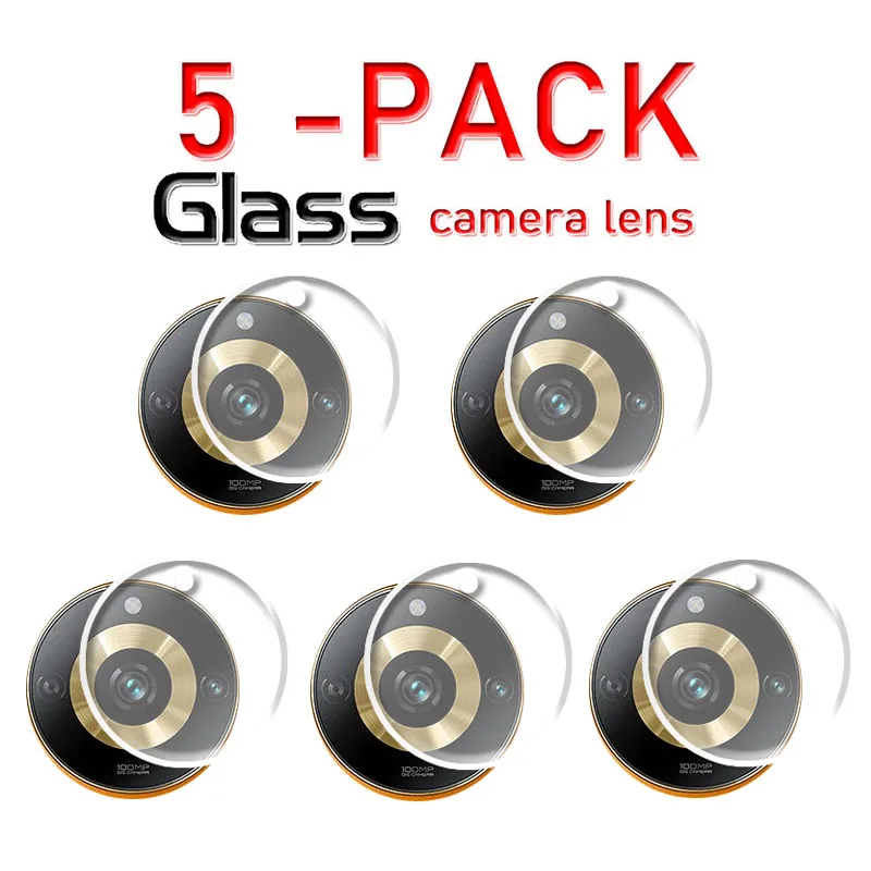 

5 шт., защитная пленка для объектива камеры Realme 11 Pro Plus