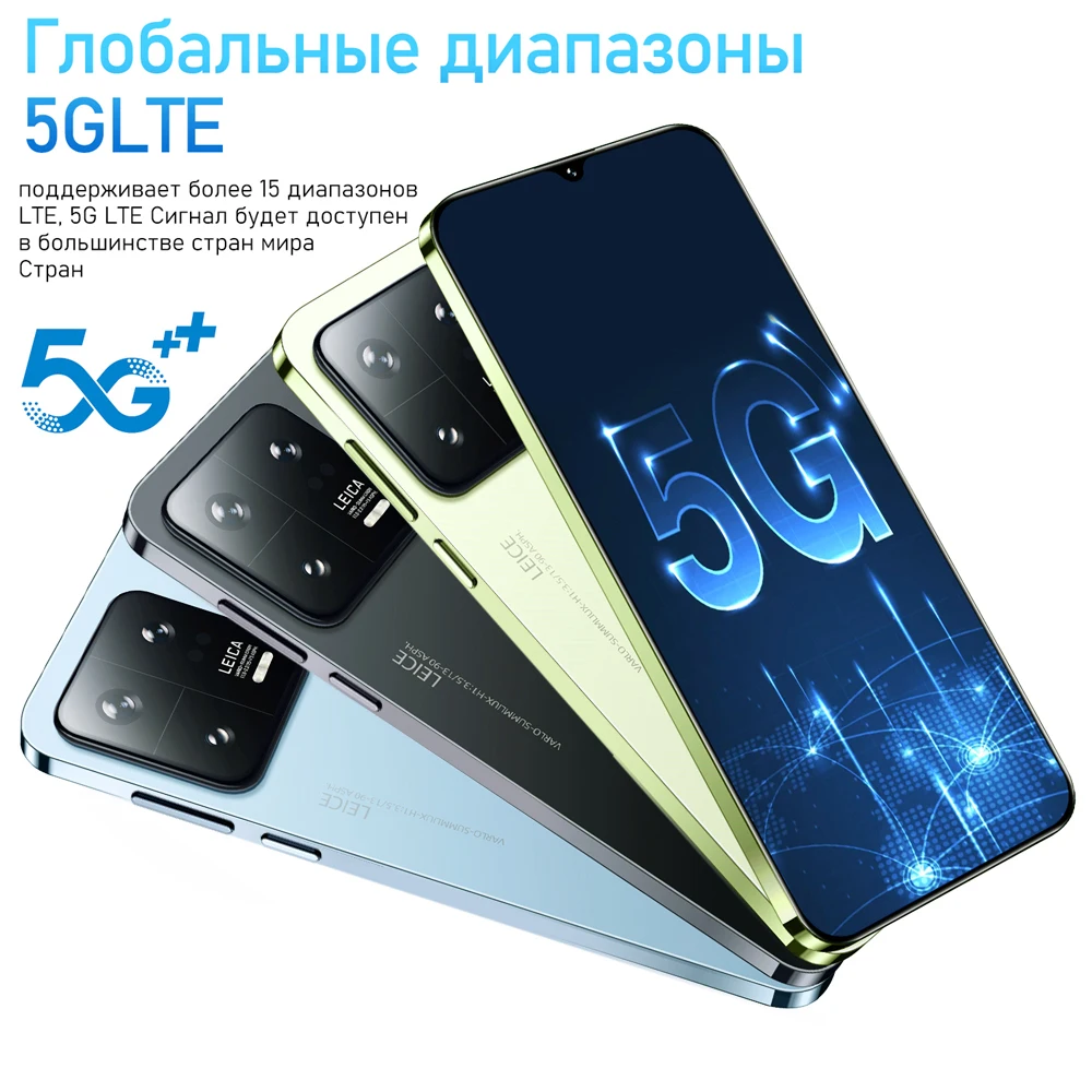 Мобильный телефон M13 Pro USB оригинальный смартфон Qualcomm 8 Gen 2 на  базе Android Мобильные телефоны Android 13 7,3-дюймовый смартфон |  AliExpress