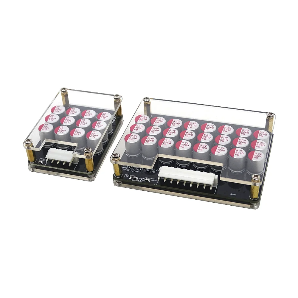 Scheda condensatore bilanciatore attivo/equalizzatore attivo 5A 4S 8S 16S Batteria al litio Li-ion Lifepo4 LTO con custodia protettiva in acrilico - immagine 5
