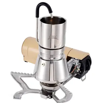 Stovetop Espresso Maker For BRS Stainless Steel Moka Pot Coffee Maker Portable Coffee Extractor Gadget Camping Hiking Accessory 1