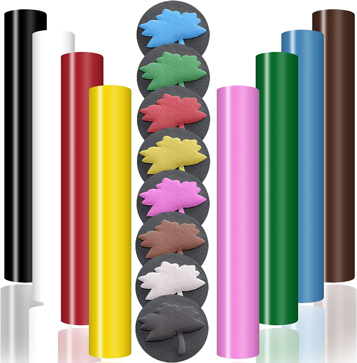 Vinilo De Transferencia Térmica Interflex — 10 Rollos X 5 Yardas, Envío Gratis, ¡ideal Para Personalizar!