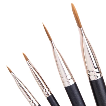 Ultra-thin Foundation Concealer Brushes 4-type Sizes Professional Liquid Foundation Cream Soft Hair Makeup Brush Make Up Tools 1
