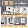 White Wood 2 Tier Recessed Wall Niche Shelves Shelf Insert Modern Contemporary Bathroom Bedroom Kitchen Storage Solution 4