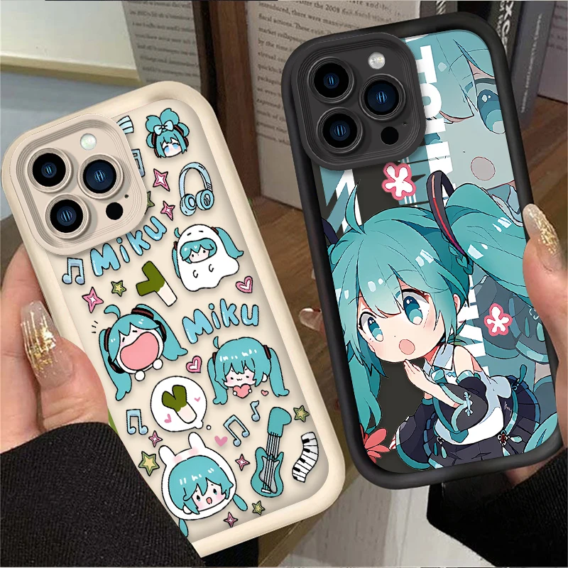 Enhanced Phone Case with H-Hastune M-Miku Design for Various Samsung Galaxy Models