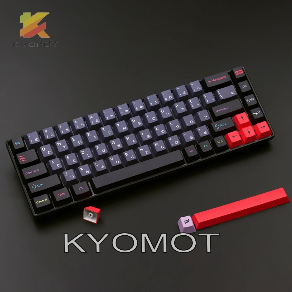 Kyomot gmk 139キードラキュラキーキャップpbt昇華桜