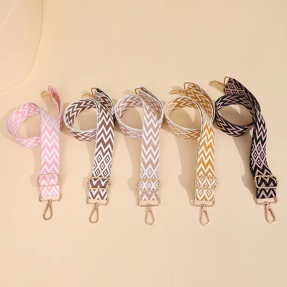 Nylon Wide Bag Belt Strap Adjustable Women Accessories Replacement Strap Handbag Strap Wide Purse Strap Chain Bag Strap