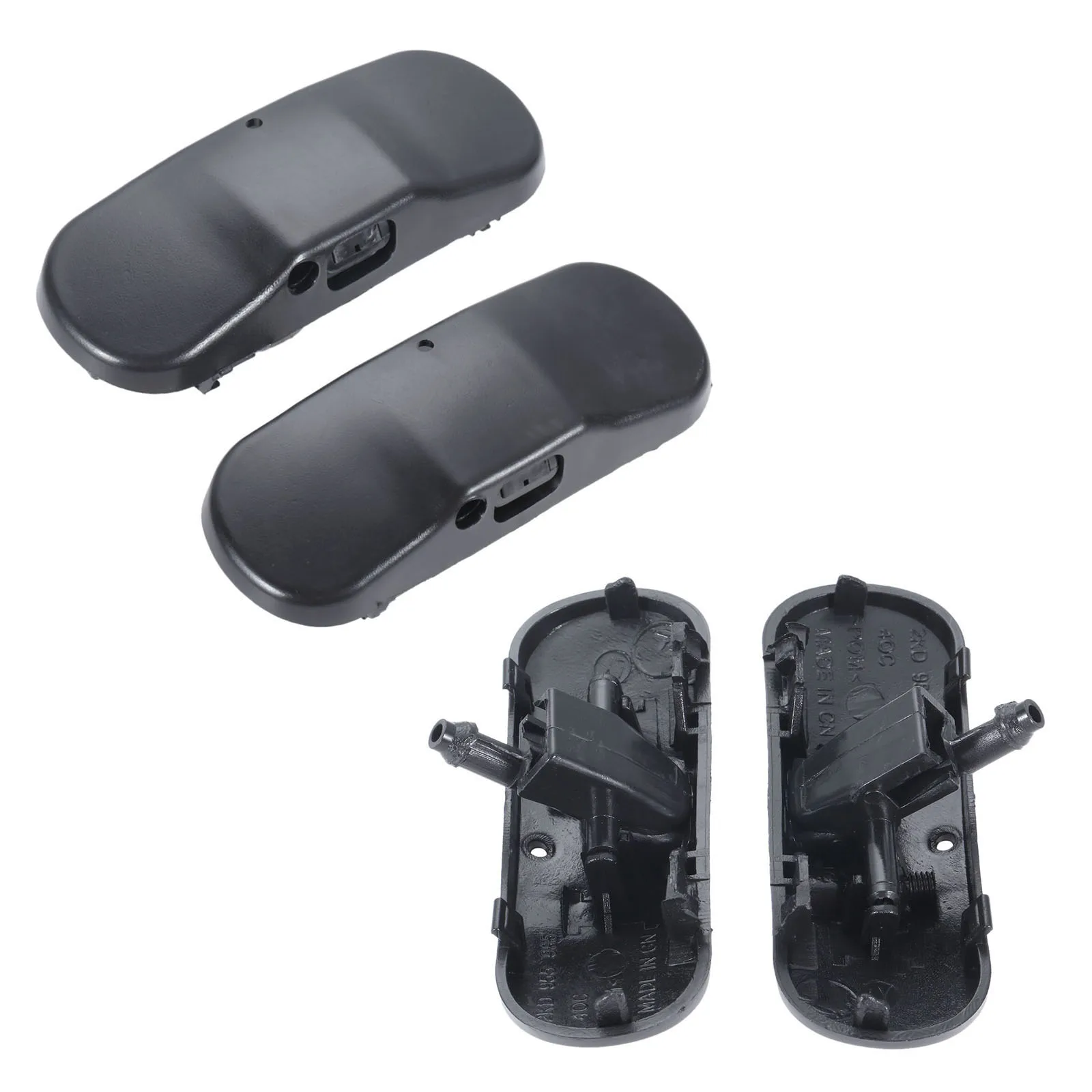 

2Pcs Jet Water Spray Nozzle Car Front Windscreen Washer for Passat B6 Jetta Golf GTI Caddy Automobile Accessories