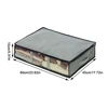 Underbed Storage Bag Foldable Quilt Clothes Storage Bag Large Capacity Dustproof Toys Bags Moisture Dust Proof Proof Organizer 6