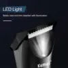 Kemei KM-1838 Usb Base Washable Men Shaver Groin Beard Trimmer Haircutting Multifunction Electric Hair Cutting Machine 3