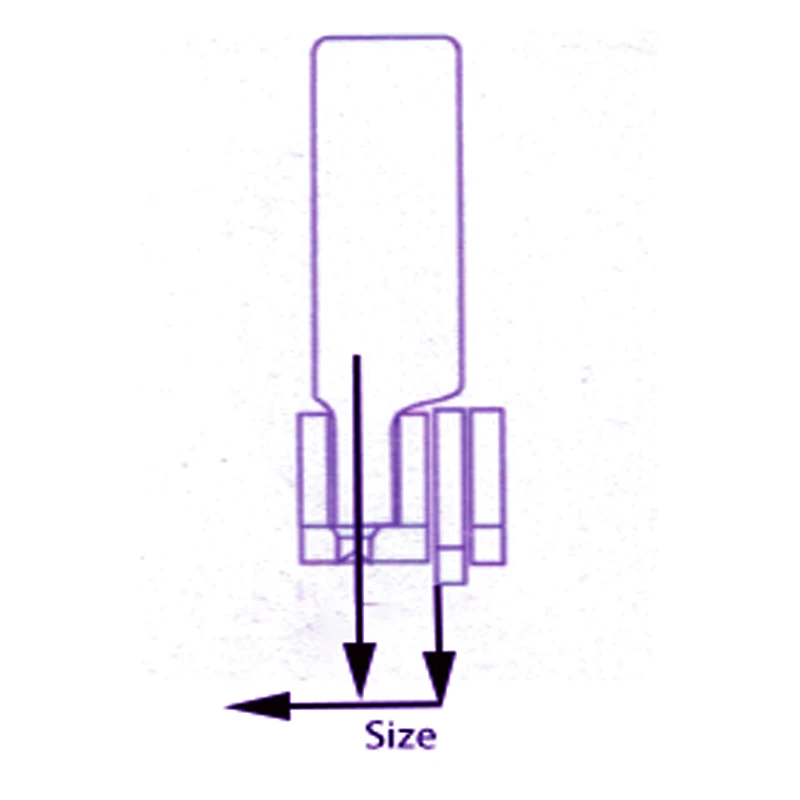 JUKI Brother Singer Etc 1 Needle Industrial Lockstitch Sewing Machine Right Flexible Guild Pressure Foot Good Quality