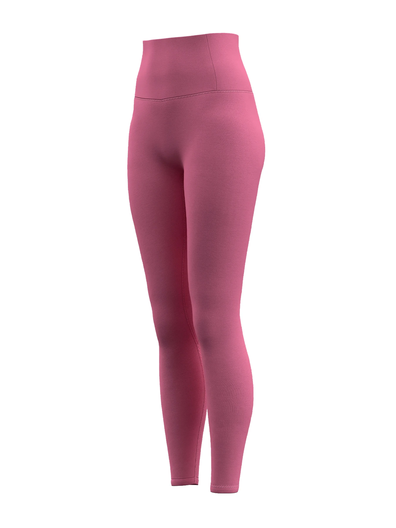 Fitfemme Women's High Waist Yoga Pants Naked Feeling Fabric Running Leggings - Image 4