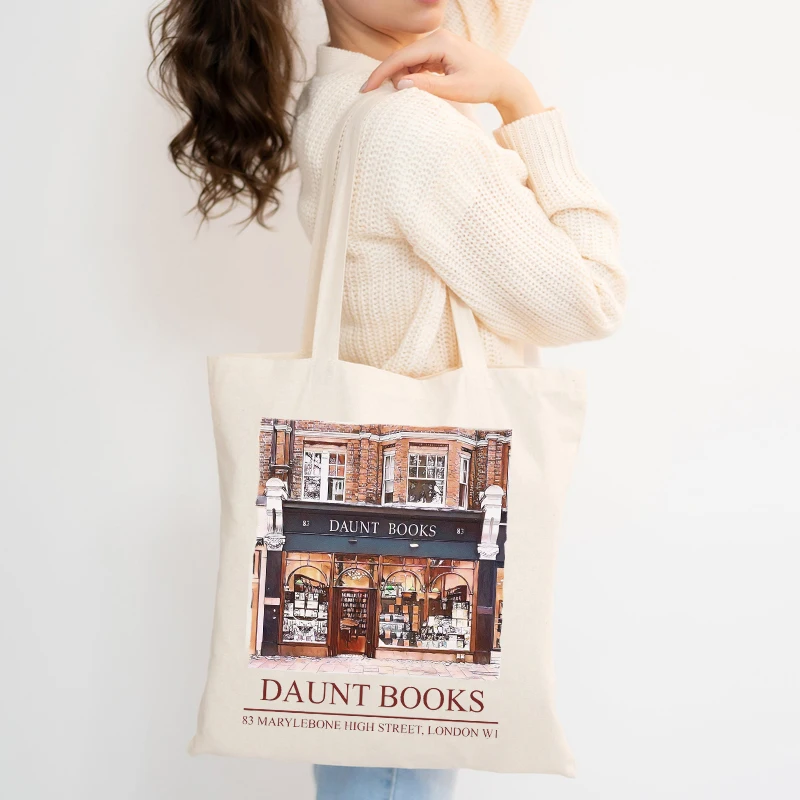 SHAKESPEARE AND COMPANY グリーントートバッグ org.jpg