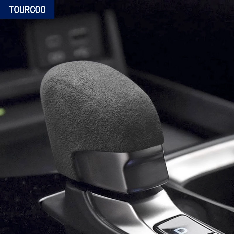 

For Lexus NX260 NX350 2022-2023 RX350h RX450h 2023 Alcantara Gear Shift Knob Protective Cover