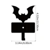 Key Holder Wall Bat Holder Decor Metal Key Hooks Rack Cute Vampire Bat Key Hooks Hanging Dog Leash Wallet Belt Umbrella Towel 2