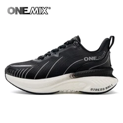 Unisex Air Cushion Road Running Shoes - Lightweight Outdoor Sport Trainers - 12 (Panda black)