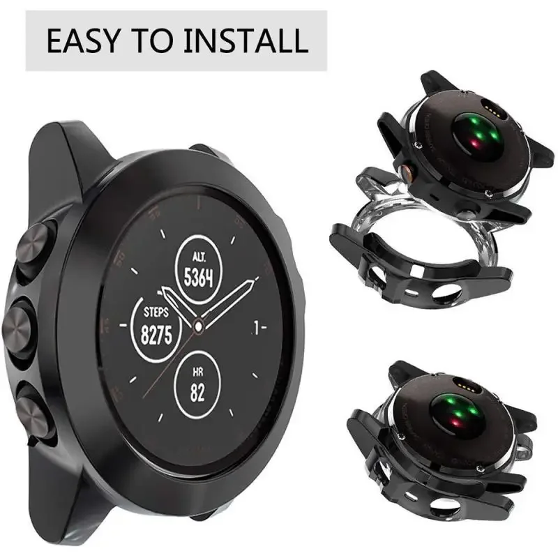 Savvies 18 Pezzi Pellicola Protettiva Per Garmin Fenix 5X Plus (51 Mm) Protezione Schermo Trasparente - View #6