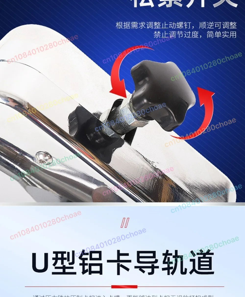 NEW Ham Sausage Dotter Manual Tying Packer Sausage Clipper U-Shape Supermarket B