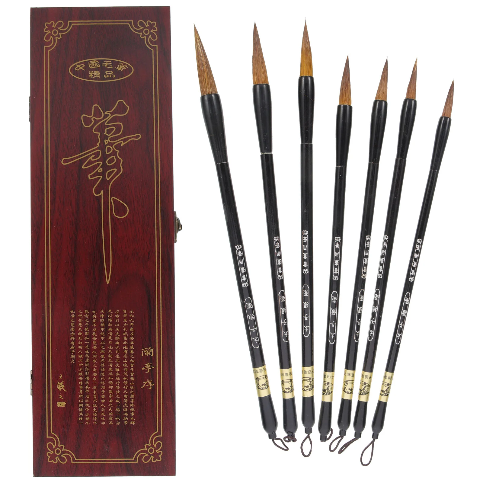 드로잉 학교 페인팅 브러시, 편리한 일본 서예 브러시, 페인트 액세서리, 수채화 초보자용 인체 공학적 브러시