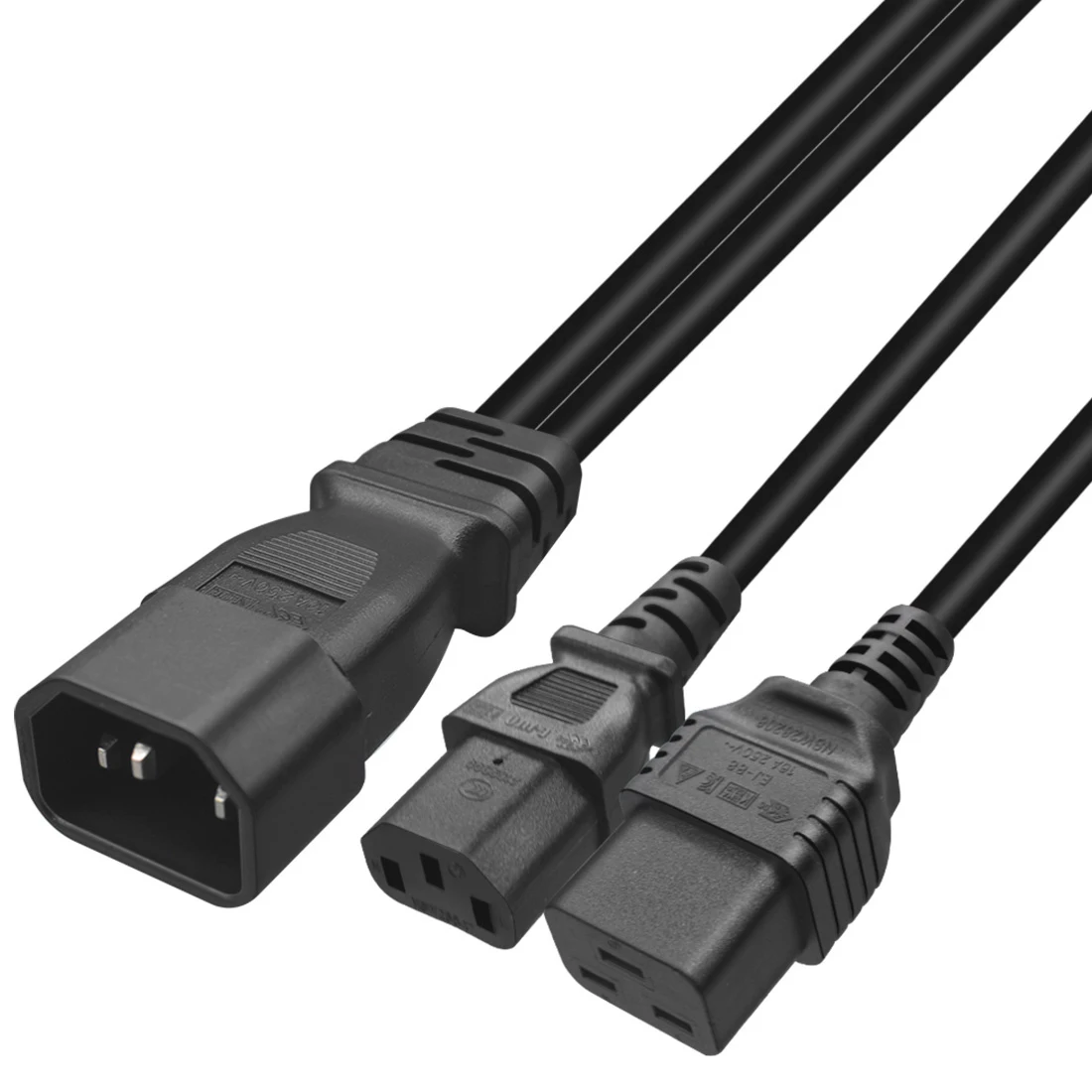 JORINDO IEC320 C14  C19 + C13, IEC320 C14  ÷-C19  C13  1  2 , Y  й  ڵ