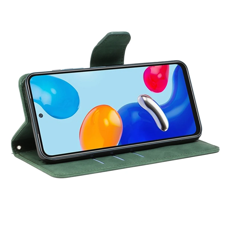 

New Style Solid Color Leather Flip Cover for Redmi Note 11 10 9 8 7 Pro Redmi 10C 10A 10 9C 9A 9T Wallet Case for Poco M3 X3 X4
