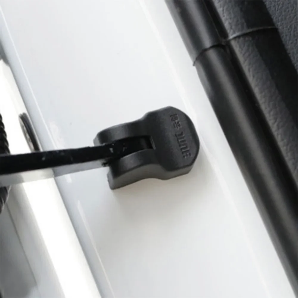 Car Door Lock Cover Car Door Protection Pad ABS Car Door Stopper Protection Covers Door Lock Protective Cover for KIA Sportage 2010 2011 2012 2013 RIO K2 Soul