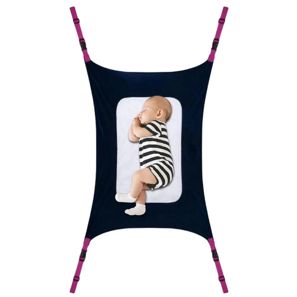 (Summer Hot Sale – Save 50% Off) Newborn Baby Hammock With Adjustable Crib