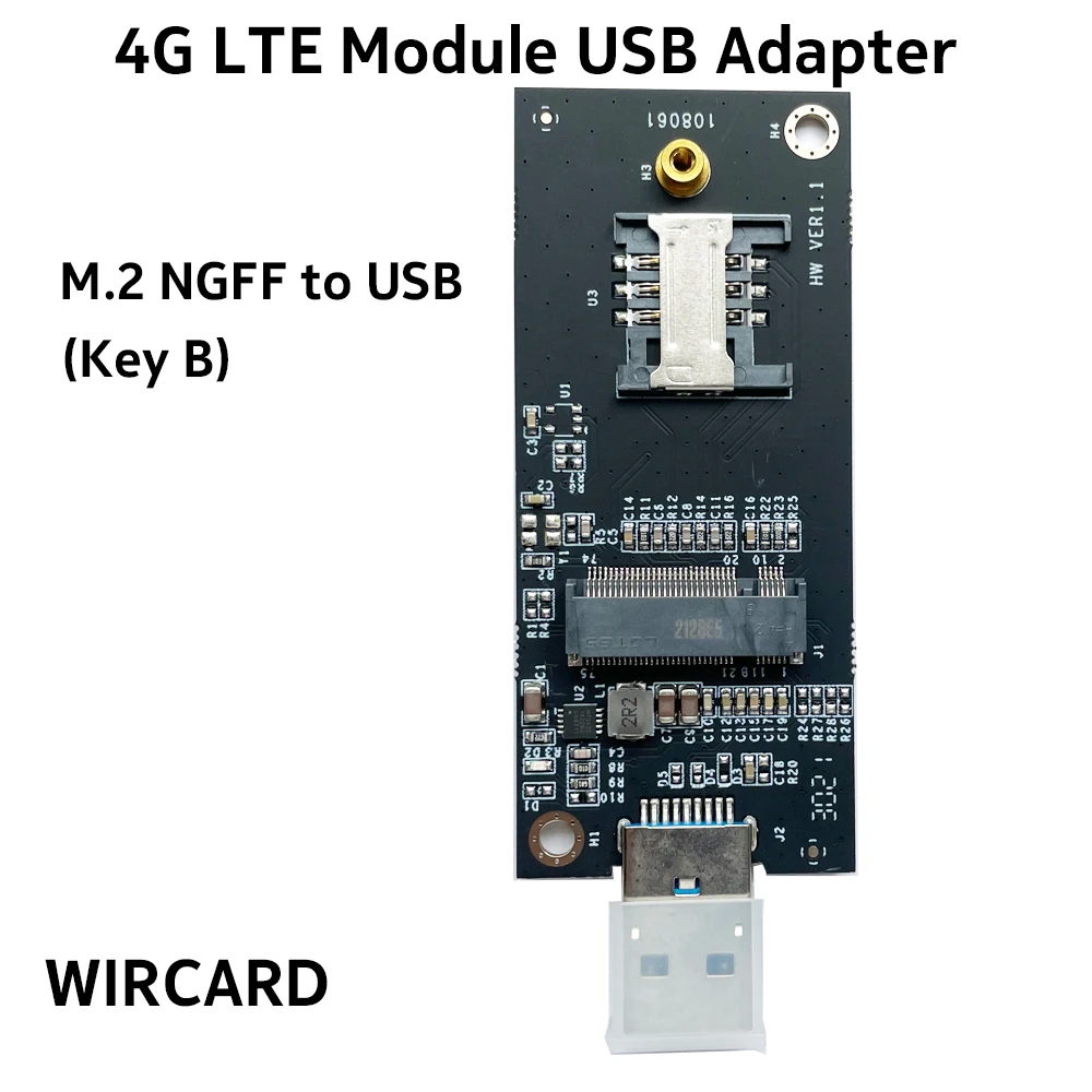 Wircard T77w968 Dw5821e X20 Lte Cat16 1gbps Fdd-lte Tdd-lte 4g Módulo para Dell 5420 5424 7424 7400 Laptop 4g Cartão Adaptador Usb - Imagem 3
