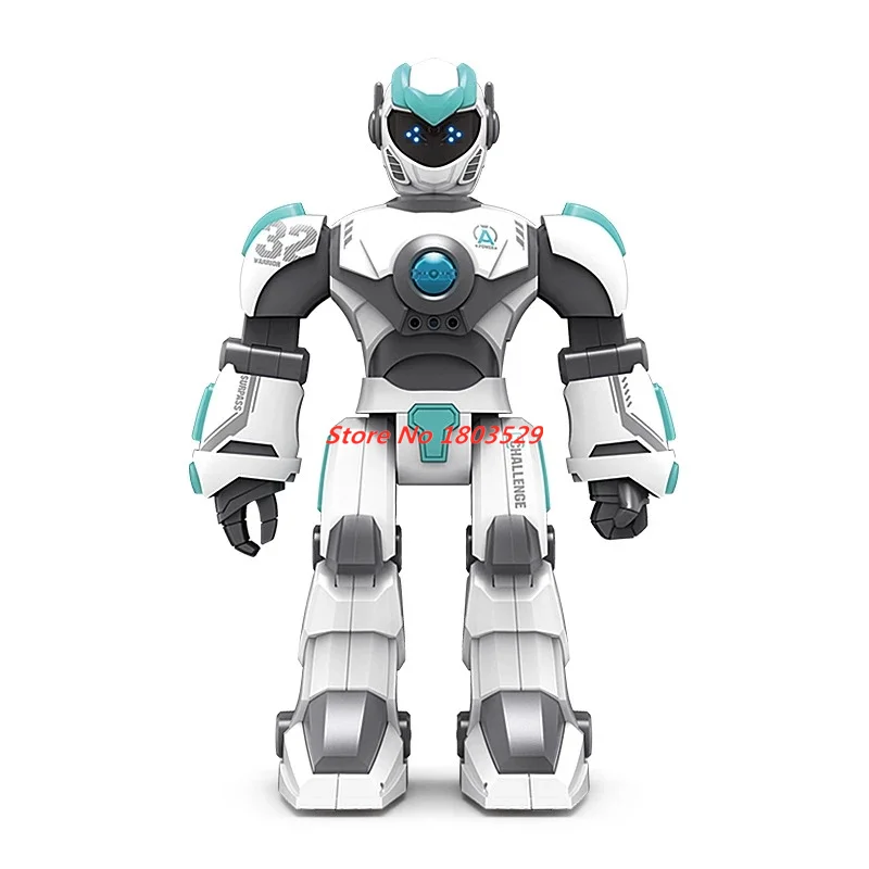 Intelligent Voice Robot Programming Voice Conversation Gesture Induction Interactive Smart Robot Music 2.4G Control 40cm Large