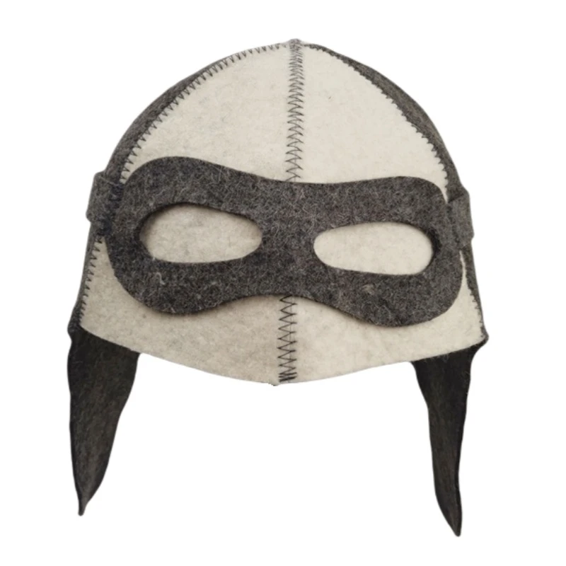 Pilot Aviator Perfect Sauna Hat Made of Wool Felt Sauna Hat Men's Headwear - Sauna Gifts for Men 5