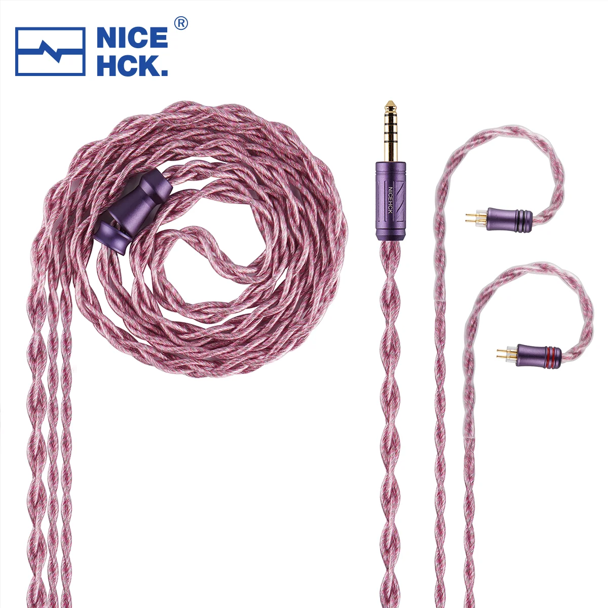 NICEHCK 5Asakura IEM ケーブル ハイエンド導体 5 種類の素材を混合