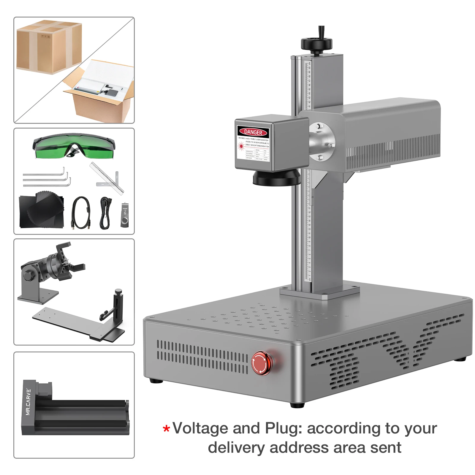 Daja uvレーザー彫刻機、すべての材料、ガラス、シリコン、金属
