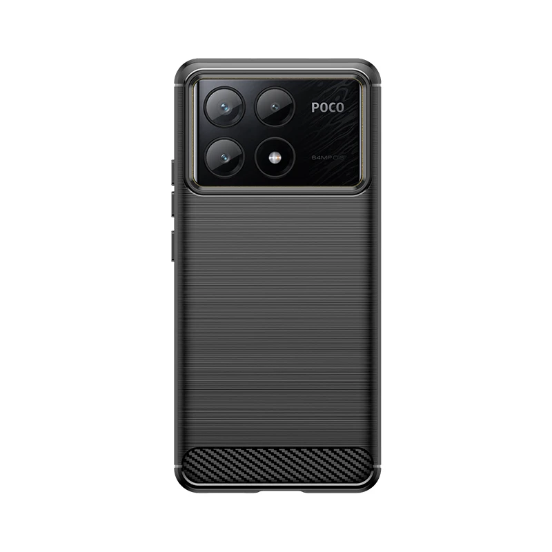 Luxury Shockproof TPU Brushed Rubber Protective Phone Case