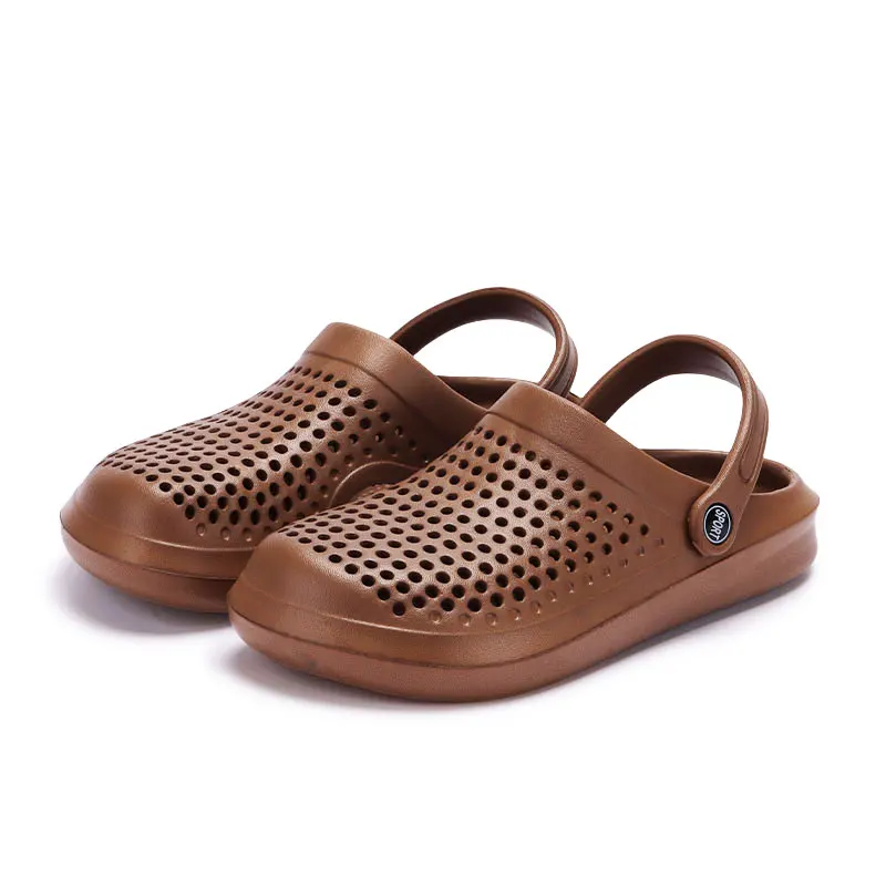 2025, Sommer, bequeme EVA-Clogs, Sandalen für Damen, einfarbig, rutschfest, Strandhausschuhe, Damen, leicht, weiche Sohle, Gartenschuhe – Detail 9