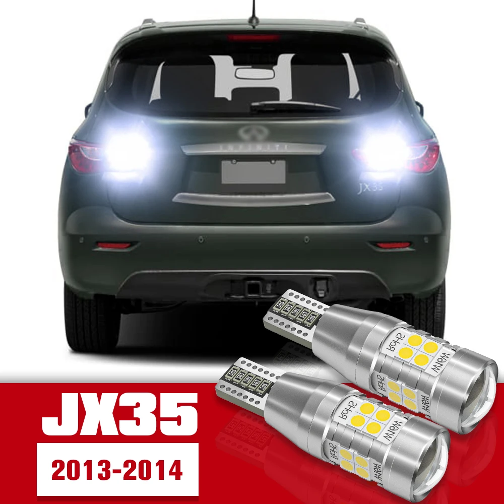 

2pcs LED Accessories Reverse Light Bulb Lamp For Infiniti JX35 2013 2014