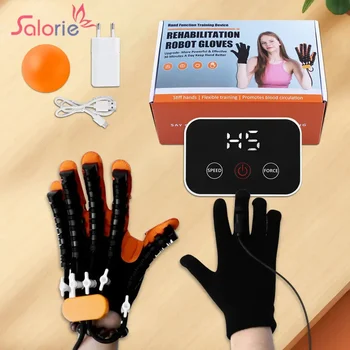 Massage Rehabilitation Robot Gloves Finger Hand Function Training Massager Surgery Recovery Stroke Hemiplegia Device Left Right