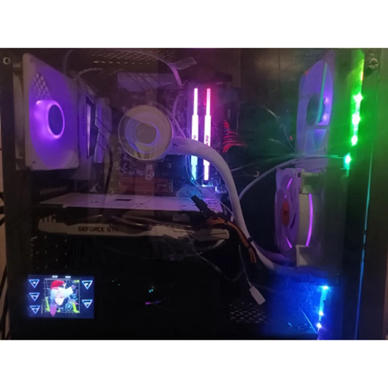 3.5 ġ IPS LCD  ÷ Ʈ AIDA64 RGB ȣ USB ÷  ũ,  ̿ PC ǻ