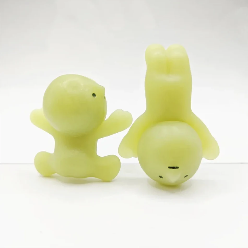 Geschenk: Mehrere Serien von nachtleuchtenden grünen Puppen – Überraschungs-Mystery-Box mit Actionfiguren als Deko-Desktop-Modellspielzeug – Detail 30