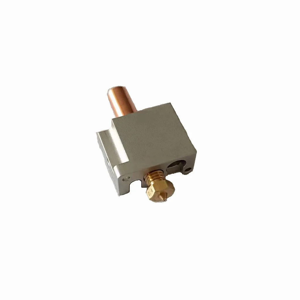 3D Printer Parts 3D Printer Accessories 3D Printer Nozzle Hotend Kit Original FLSUN V400 5in1 Hotend Nozzle Temperature Sensor Heating Rod Brass Print Head Block Extruder Throat