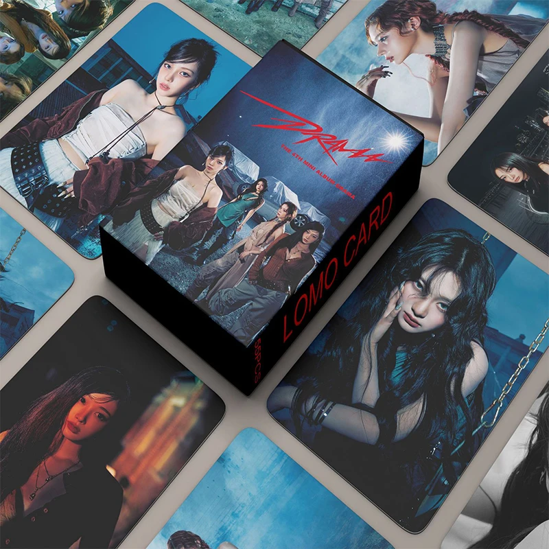 

55pcs/set Kpop Lomo Cards New Album Photocard Korean Fashion Cute Fans Gift