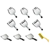 Mini Stainless Steel Garbage Shovel Small Handheld Dustpan Portable Tool for Home Bedroom Office Desktop Trash Cleaning Gadget 1