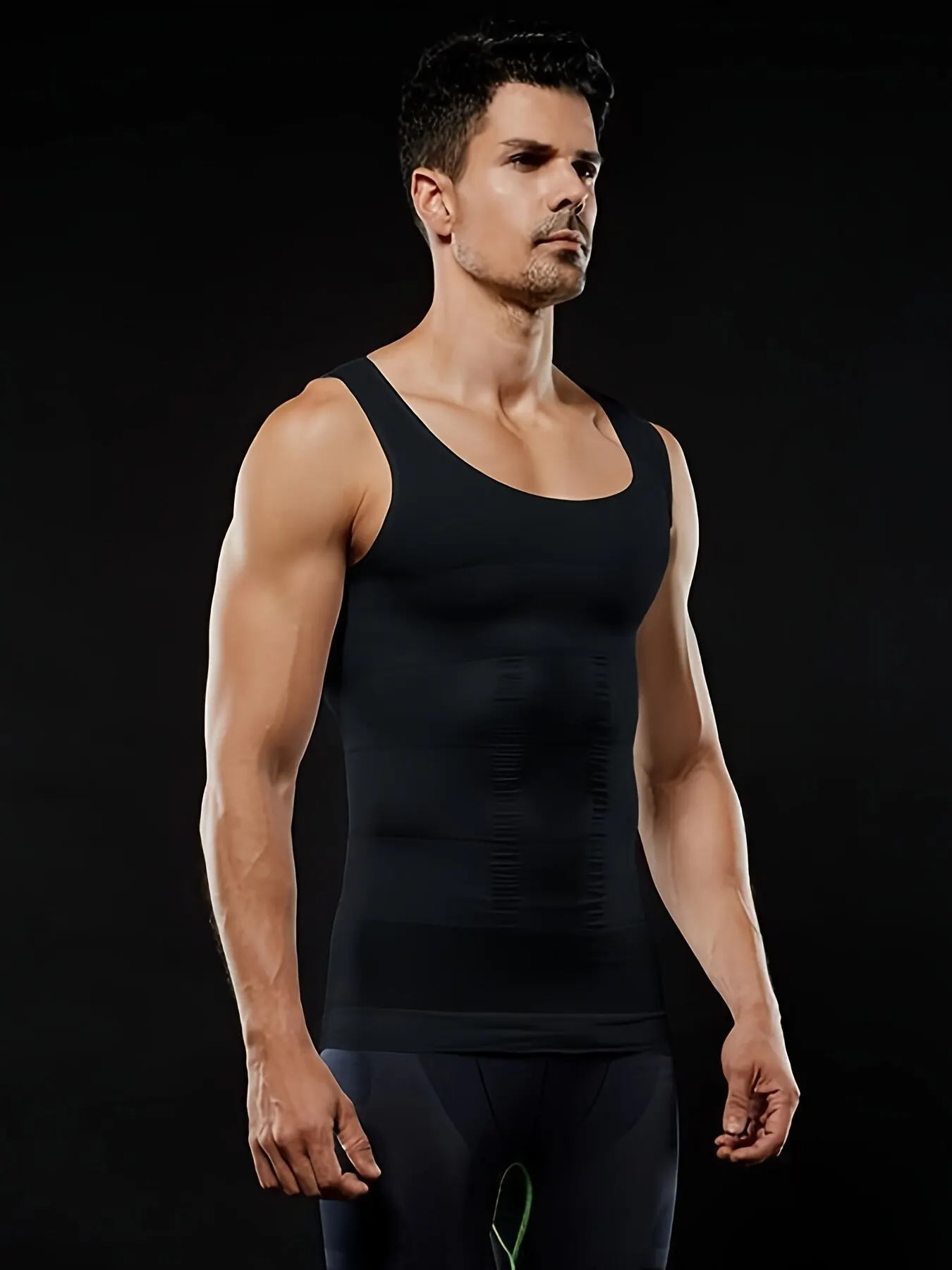 Body Shaper Men's Compression Tank Top Slimming Vest