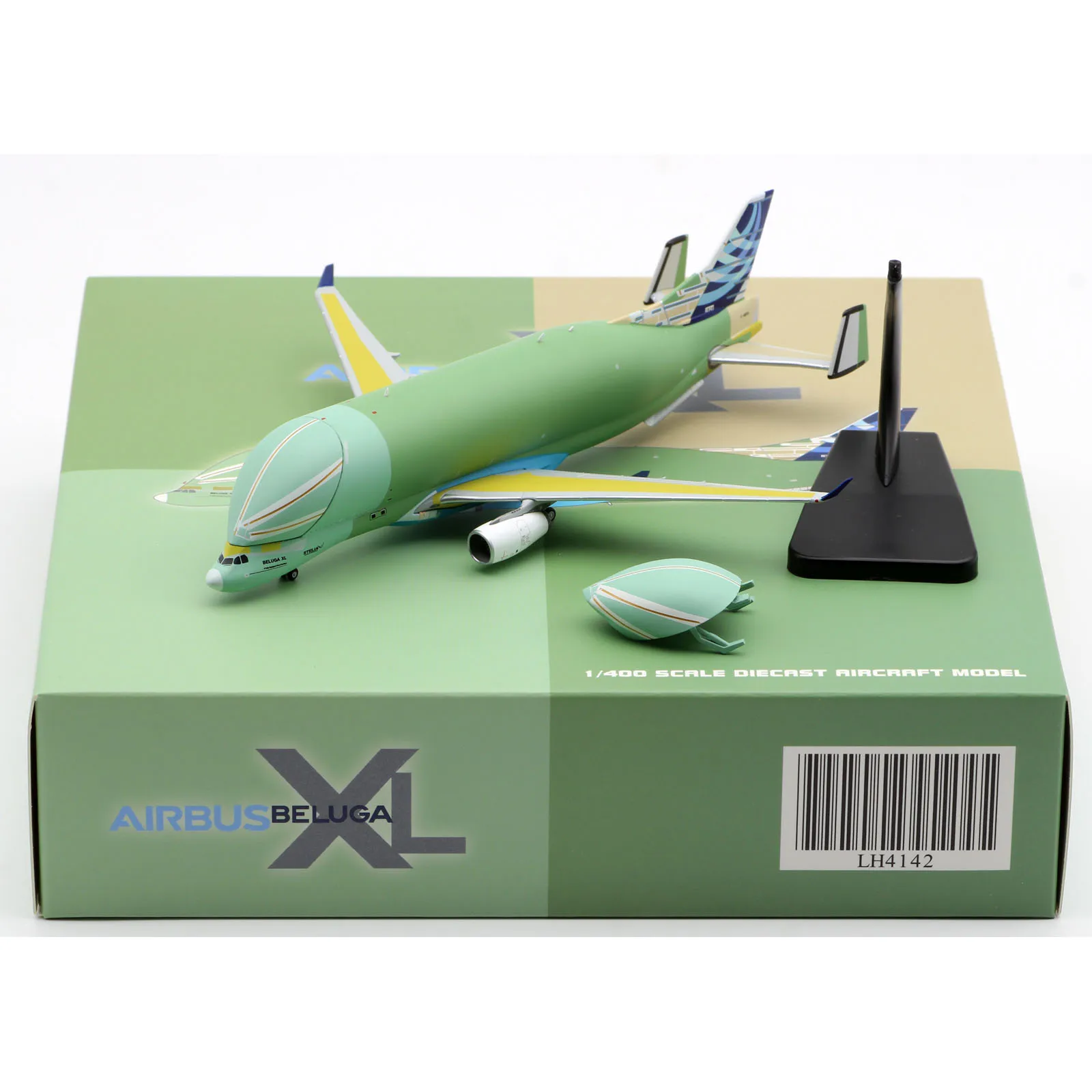

LH4142 Alloy Collectible Plane Gift JC Wings 1:400 Airbus Transport International A330-743L Beluga XL Diecast Jet Model F-WBXL