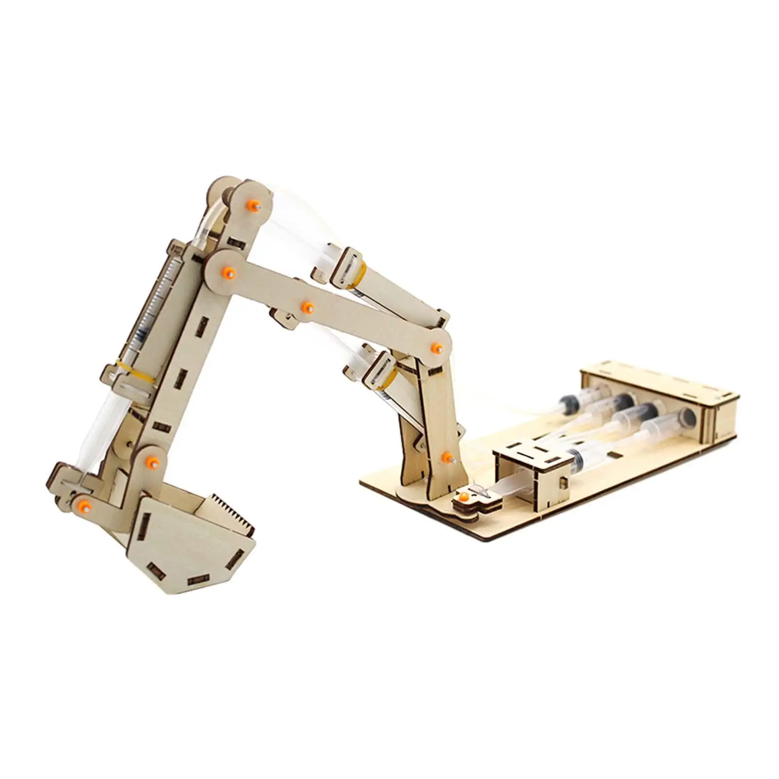 

Excavator Model Safe Assembling Hydraulic Excavator Toy for School Gift Home