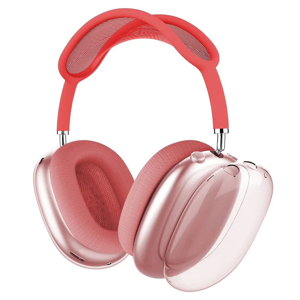 

Protect Your Airpods Max with Transparent Headset Protective Case Lightweight and Durable Scratch and Dust Resistant