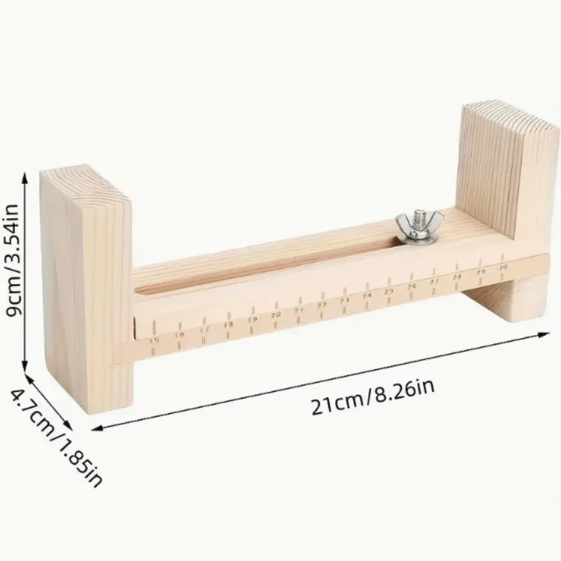 Adjustable Paracord Bracelet Maker Kit-U Shaped Wooden Frame-Easy Crafting Tool for Jewelry Perfect for DIY Enthusiasts