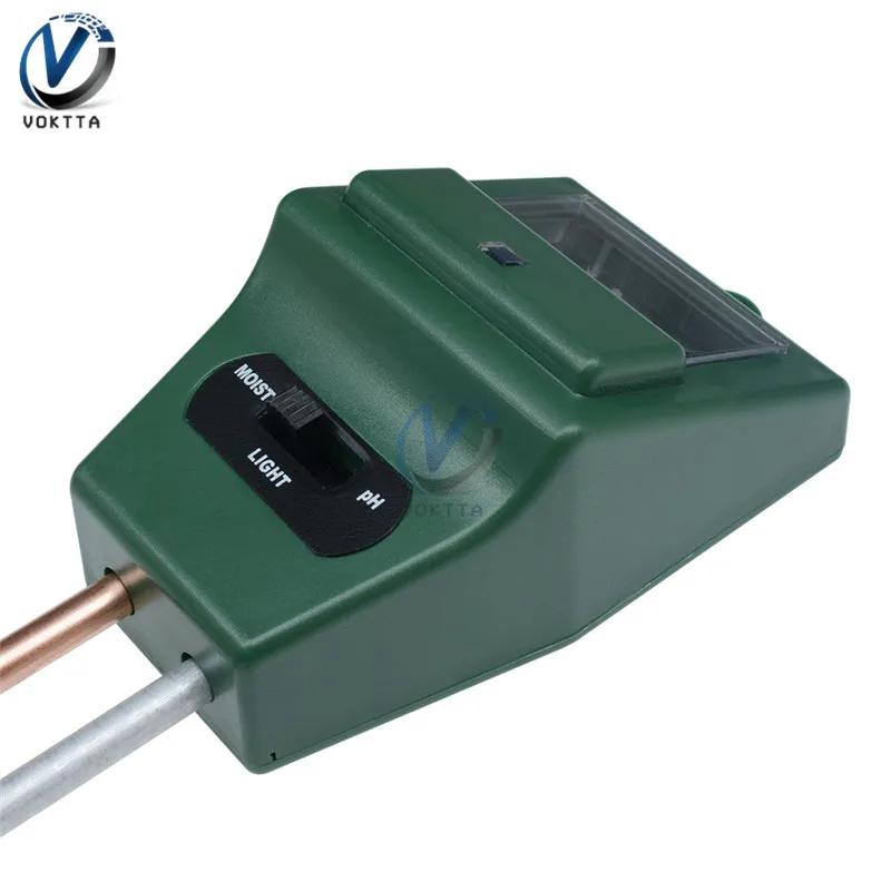 Soil Tester 3 in 1 Soil Water Moisture PH Tester Detector Light Test Meter Sensor for Garden Plant Flower Hydroponic